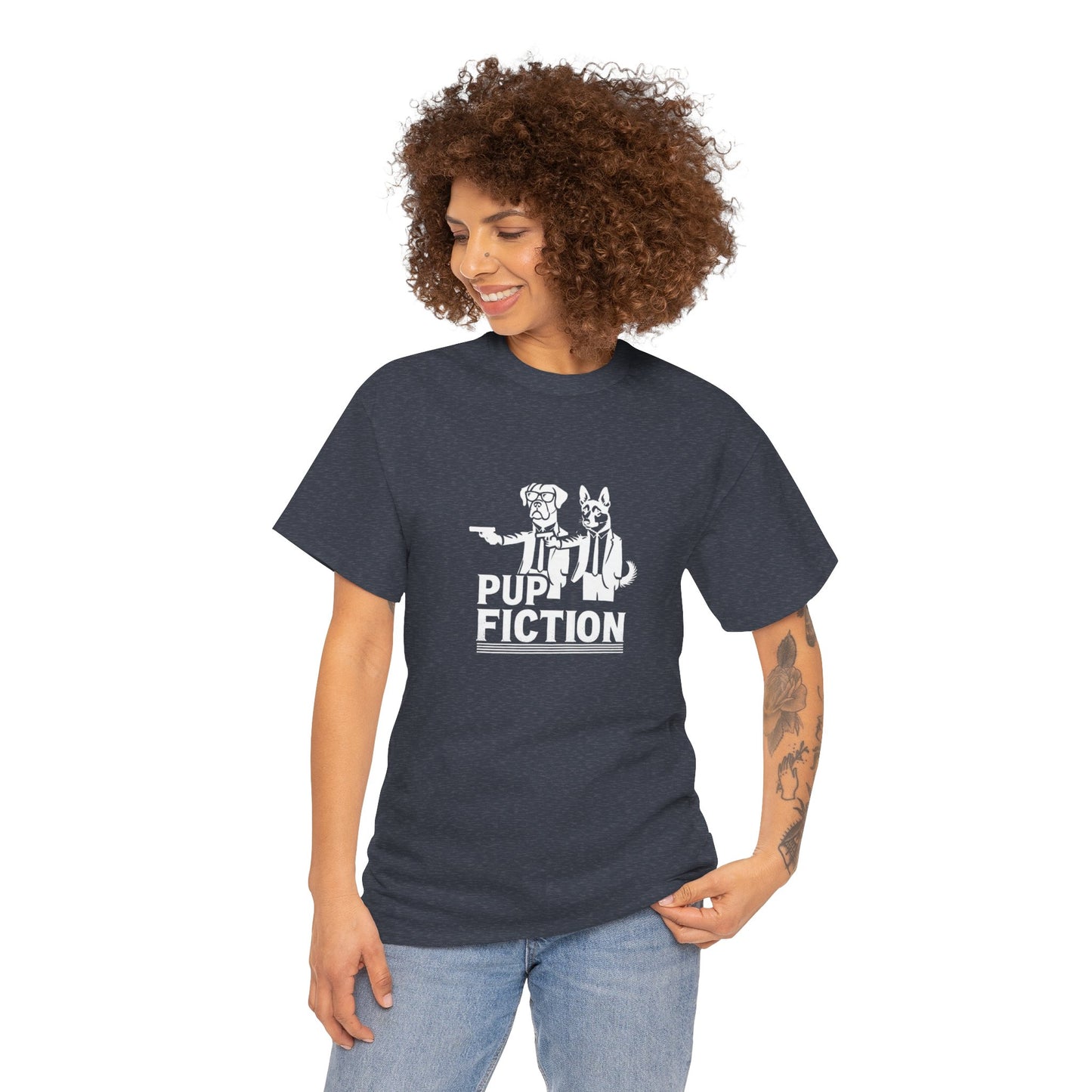 Pup Fiction Tee Movie Parody T-shirt