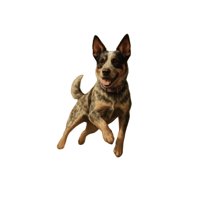Cattle Dog Inspired-Luna Blue Designs © 2023