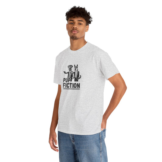 Pup Fiction Tee Movie Parody T-shirt